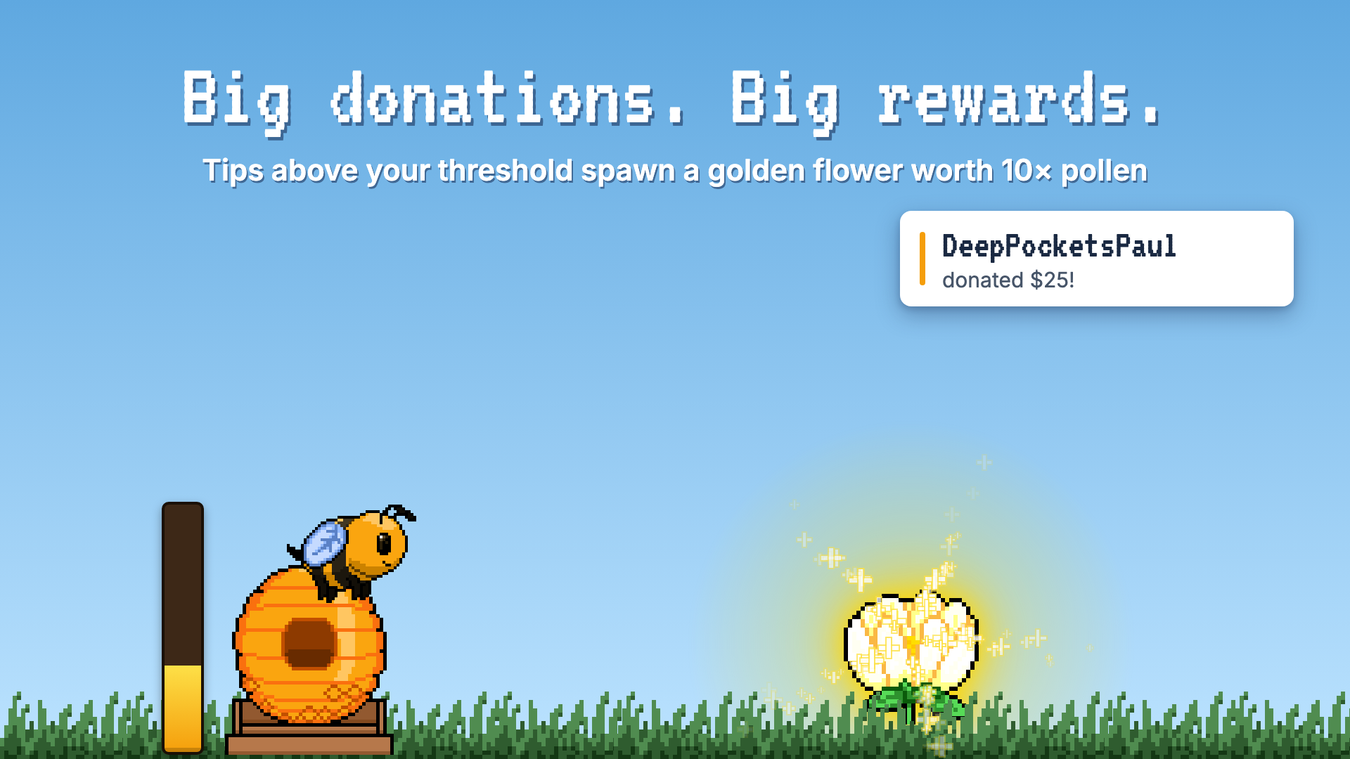 Busy Bee particle effects and animations