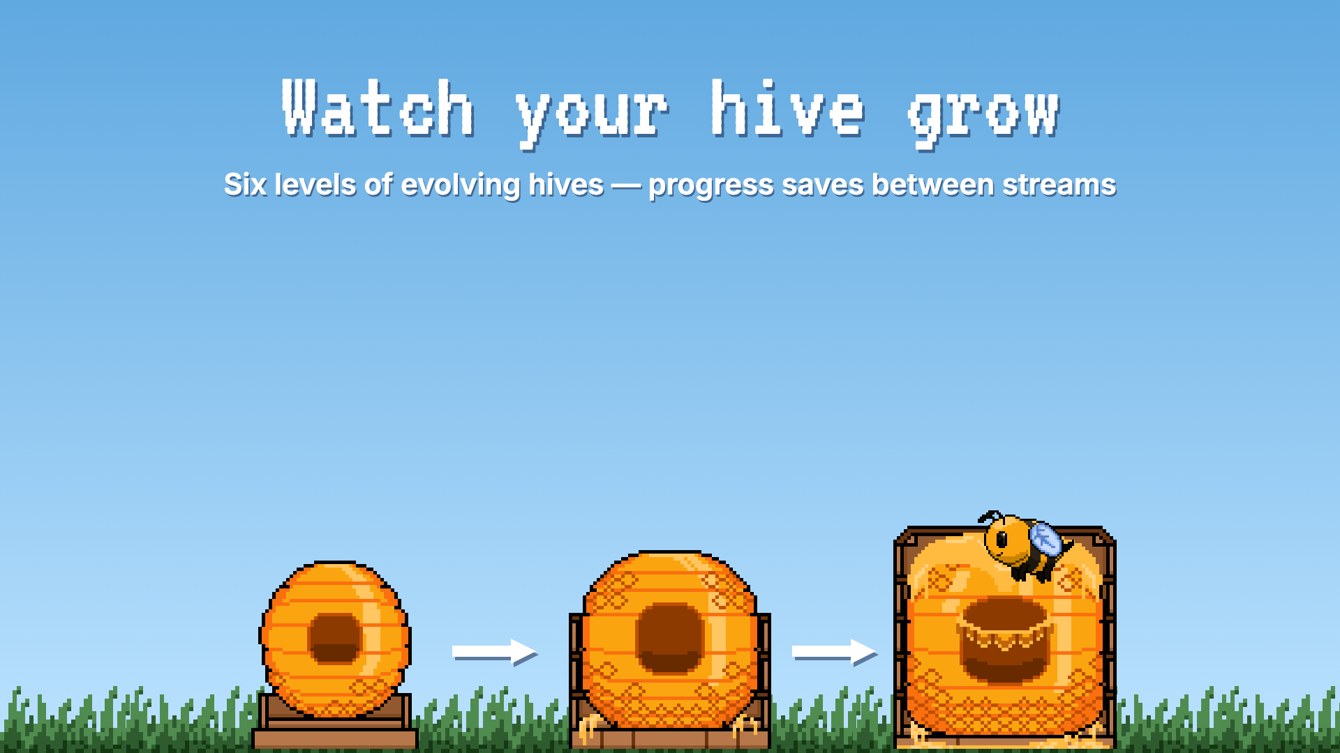 Busy Bee hive upgrade progression