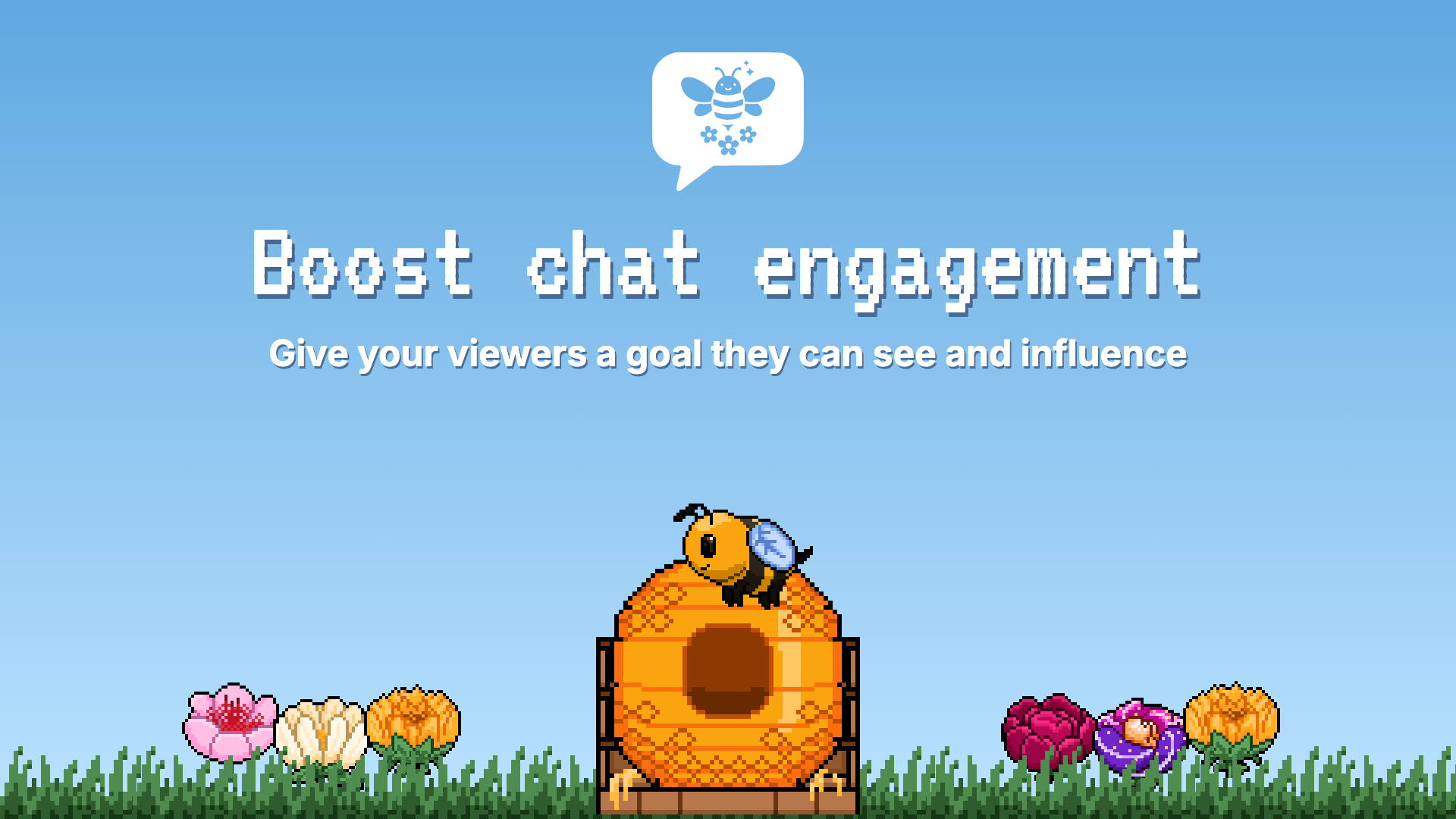Busy Bee viewer engagement features
